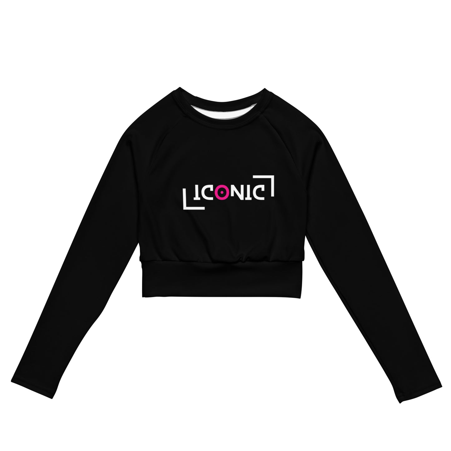 ICONIC long-sleeve crop top