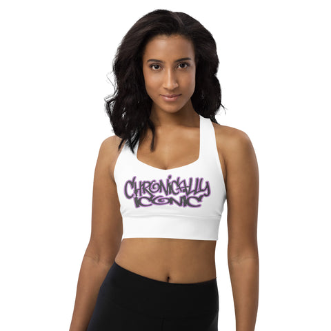 Chronically Iconic Longline sports bra